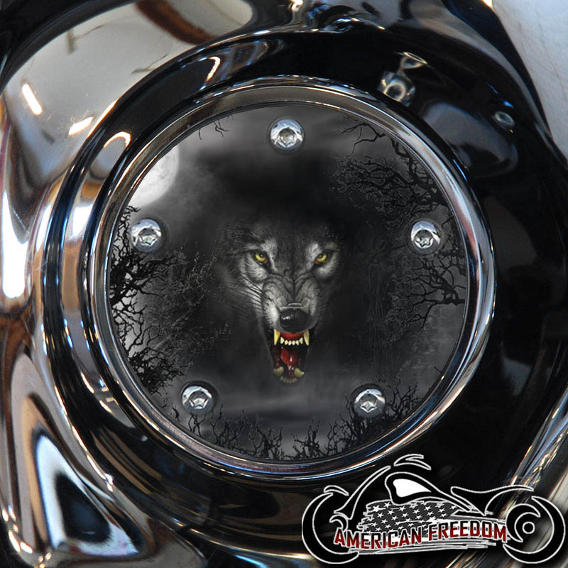 Custom Timing Cover - Wolf In Woods